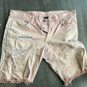 Mens jean shorts Lot